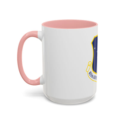 611th AOC (U.S. Air Force) Accent Coffee Mug