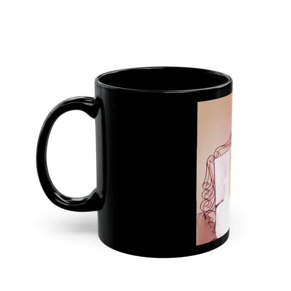 Eve Meyer #37 (Vintage Female Icon) Black Coffee Mug-Go Mug Yourself