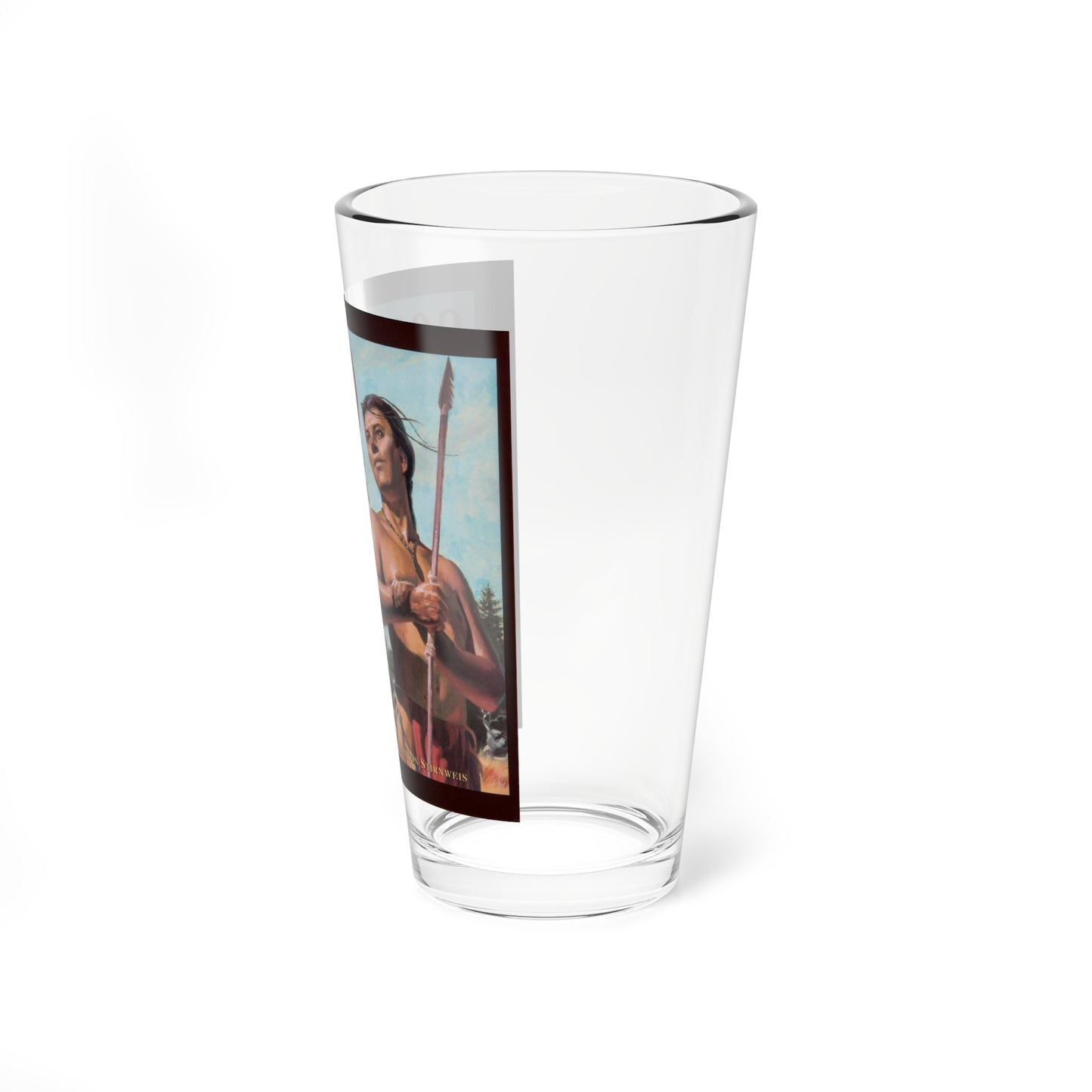 Squanto and the Miracle of Thanksgiving, interior illustrations (cover), 2012 (Magazine Illustration) Pint Glass 16oz