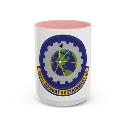 559th Combat Sustainment Squadron (U.S. Air Force) Accent Coffee Mug