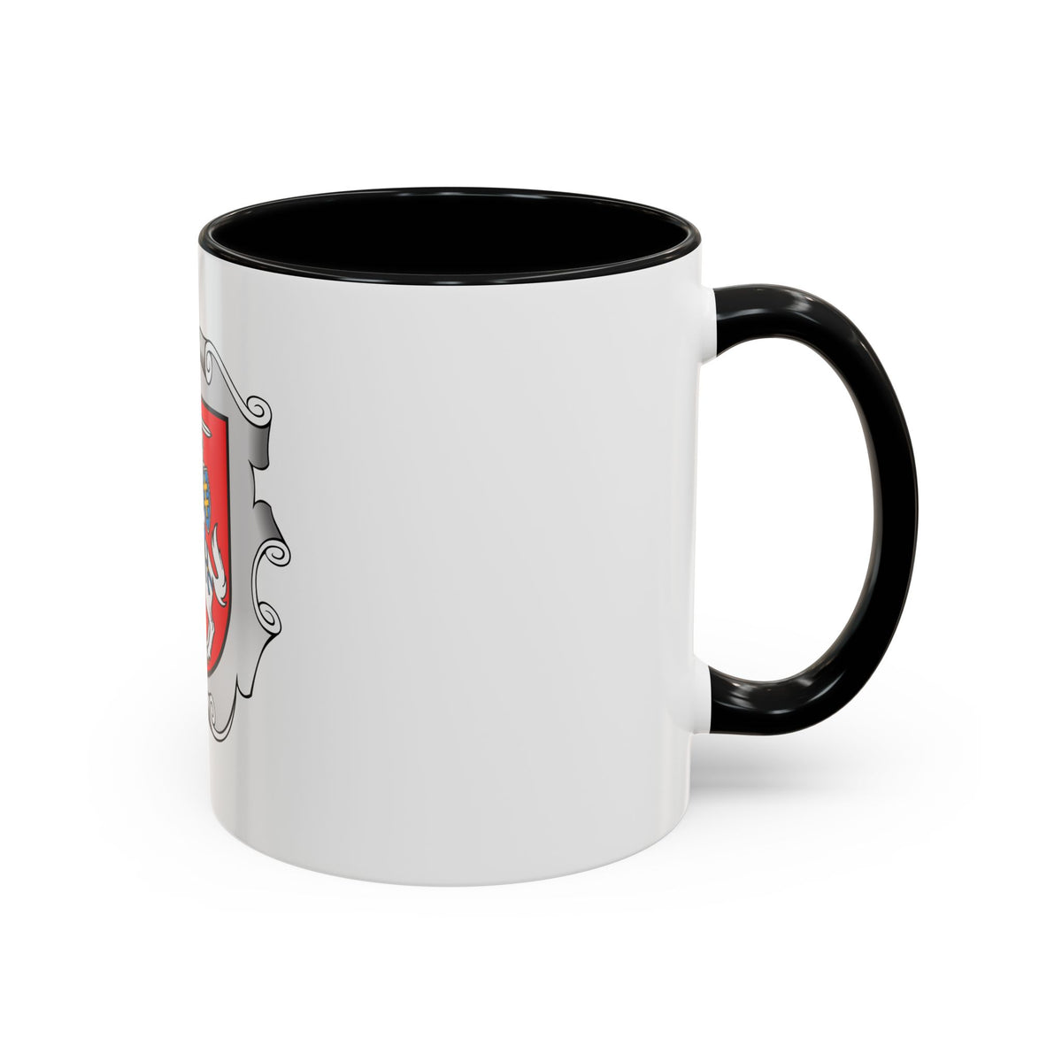 Coat of arms of the Ministry of the Interior of Lithuania - Accent Coffee Mug