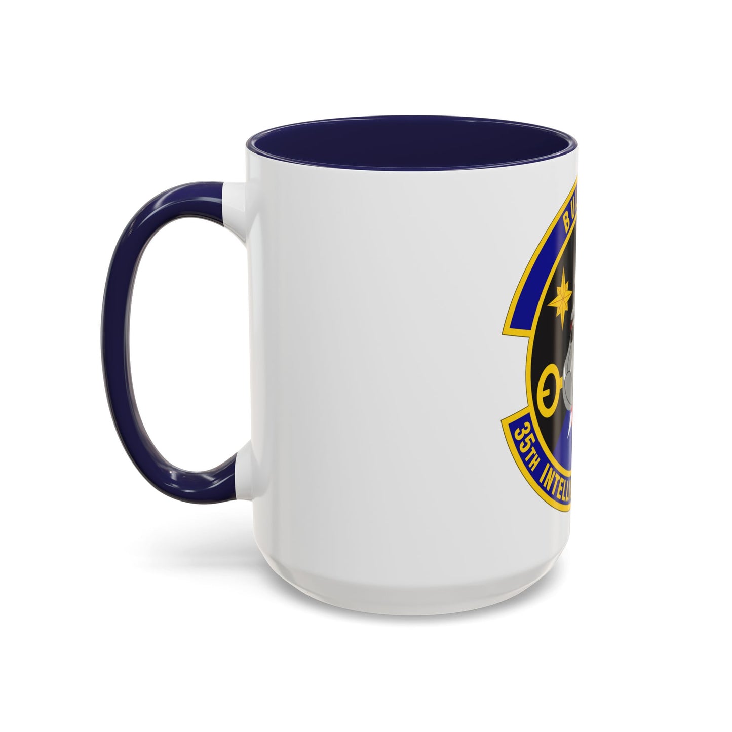 35 Intelligence Squadron AFISRA (U.S. Air Force) Accent Coffee Mug