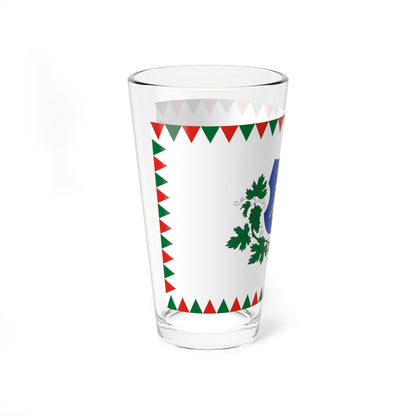 Flag of Pakozd (Hungary) Pint Glass 16oz