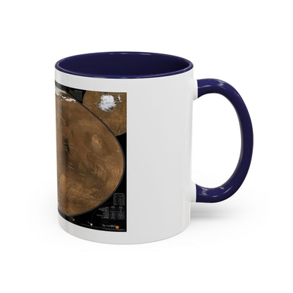 Space - MARS (2001) (Map) Accent Coffee Mug