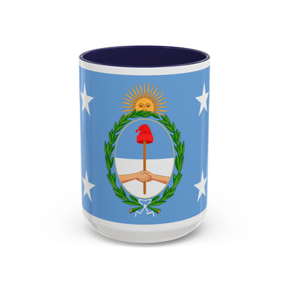 Standard of the President of Argentina Afloat - Accent Coffee Mug