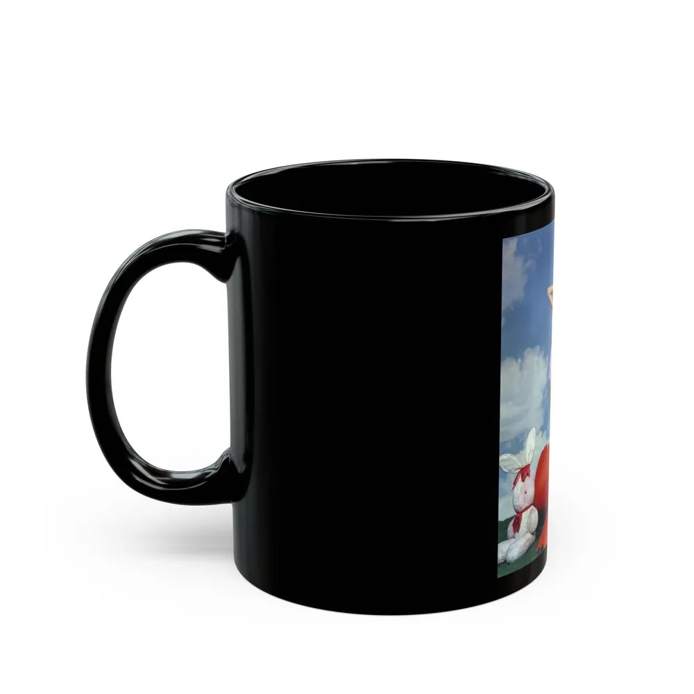 Gila Golan #41 (Vintage Female Icon) Black Coffee Mug-Go Mug Yourself