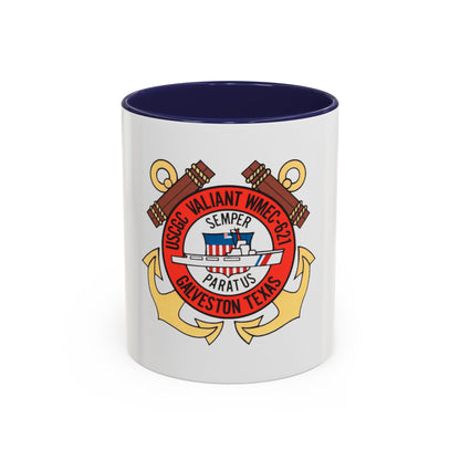 USCGC Valiant WMEC 621 (U.S. Coast Guard) Accent Coffee Mug