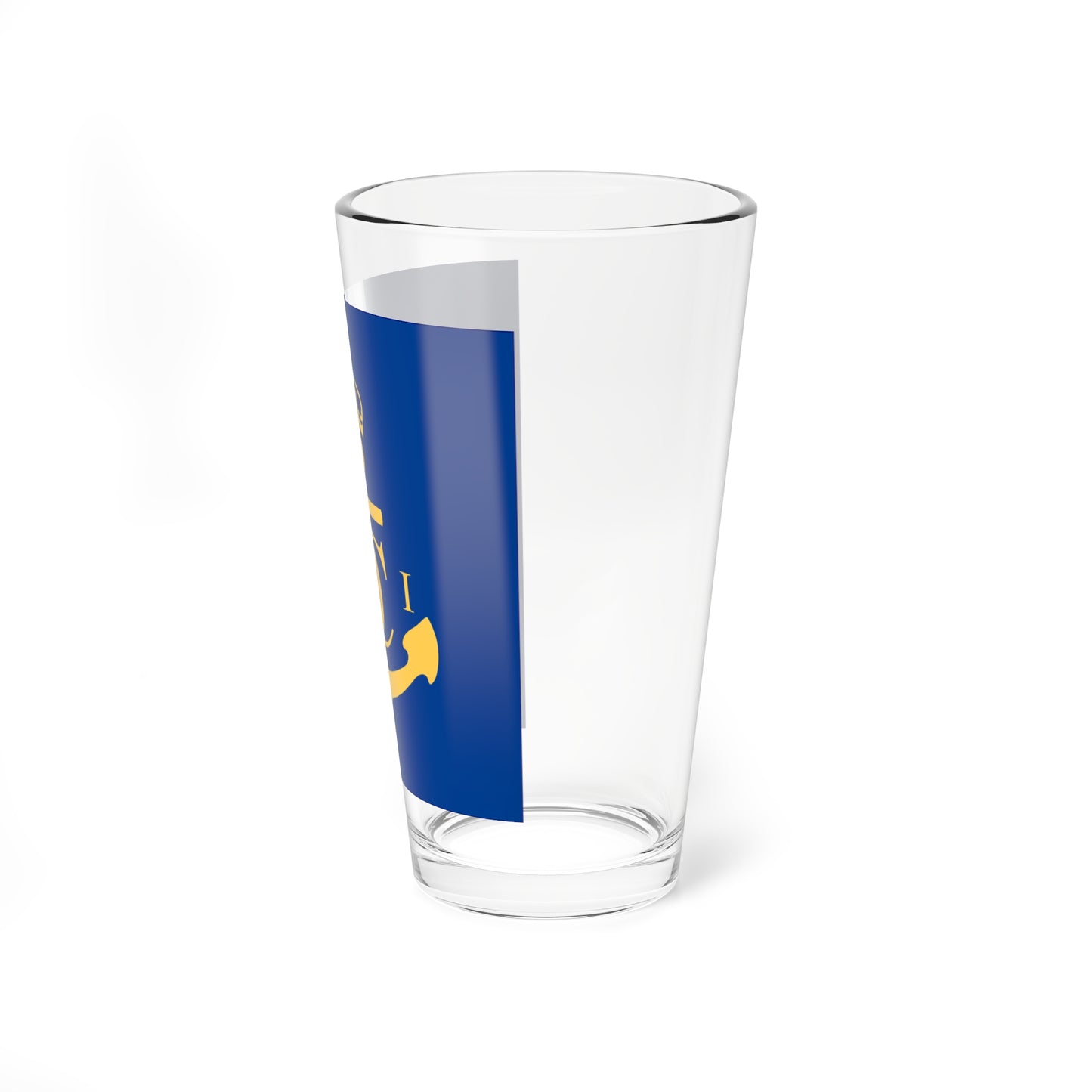 Flag of Karlskrona (Sweden) Pint Glass 16oz
