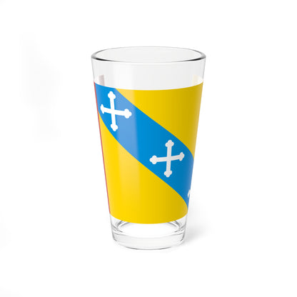 Flag of Golovachevskoe Moscow oblast (Russia) Pint Glass 16oz