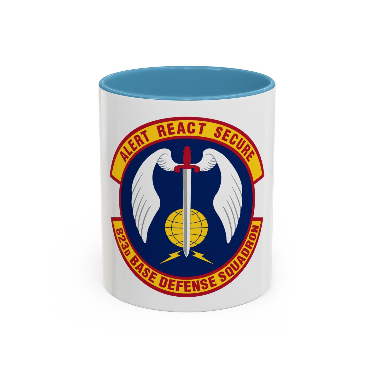 823 Base Defense Squadron ACC (U.S. Air Force) Accent Coffee Mug