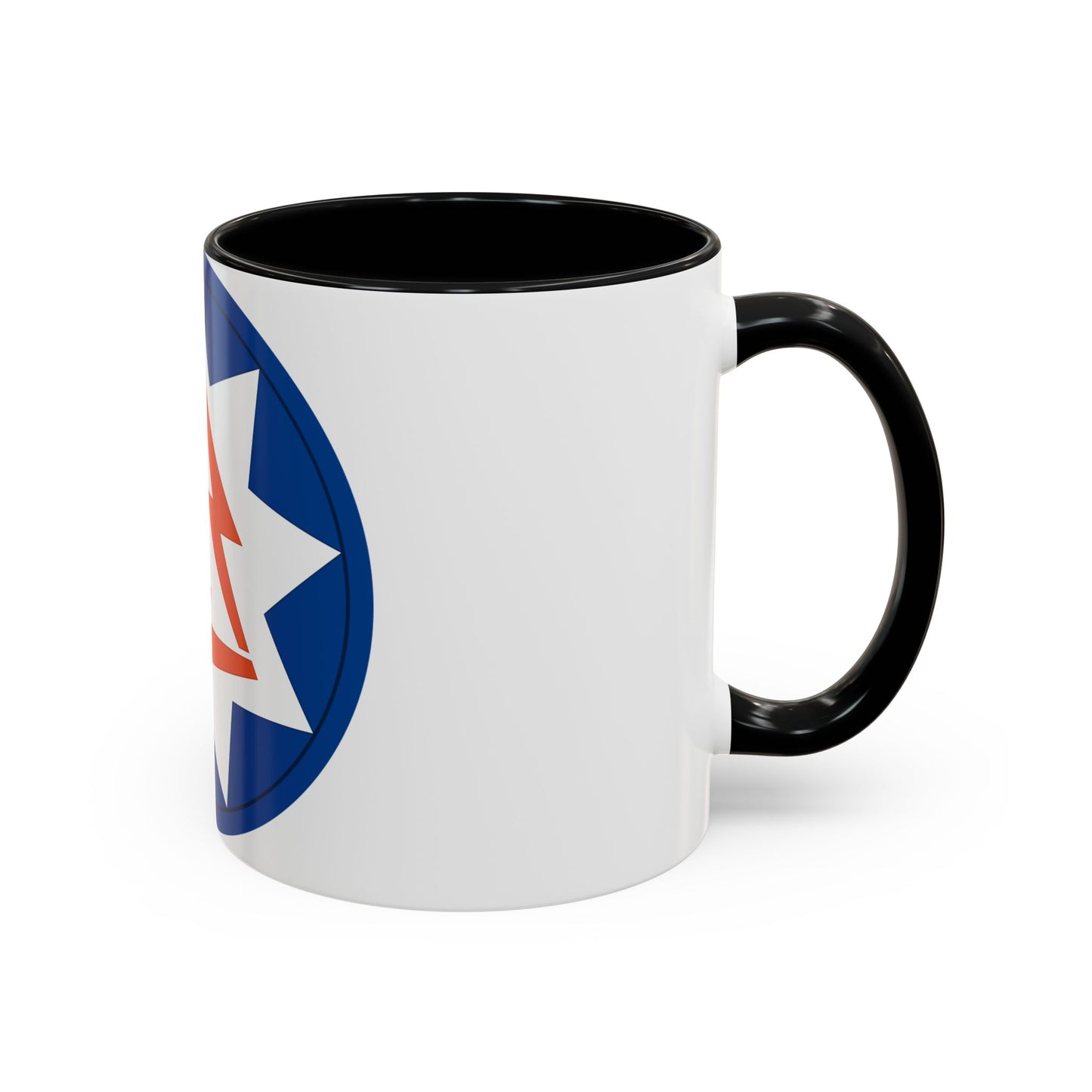 93rd Signal Brigade 2 (U.S. Army) Accent Coffee Mug