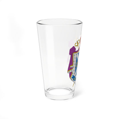 Coat of arms of Yosafat Moschych (Ukraine) (Coat of Arms) Pint Glass 16oz