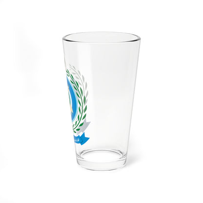 United Arab Emirates Air Force (United Arab Emirates) (Coat of Arms) Pint Glass 16oz