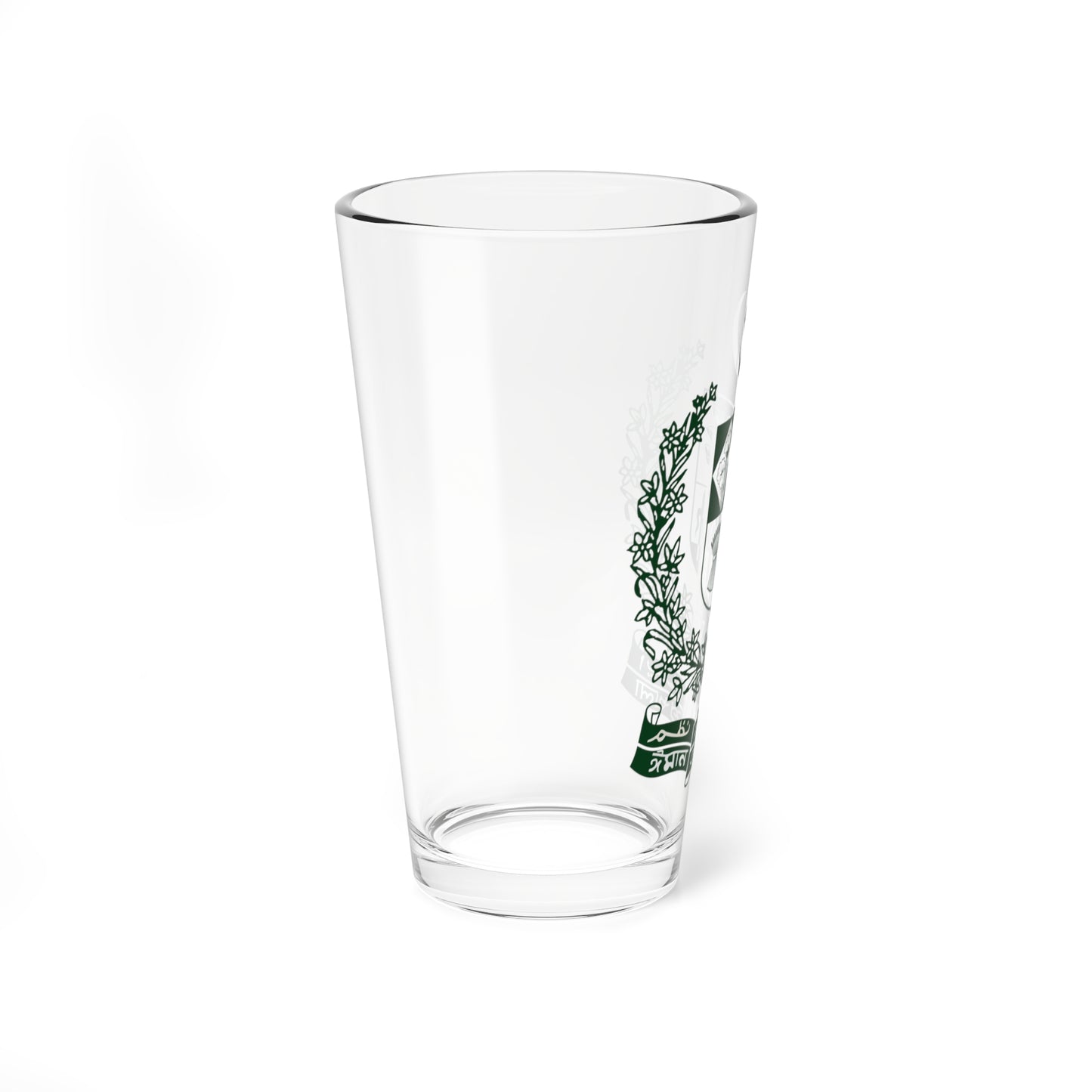 Emblem of Pakistan 1954-1972 (Pakistan) (Coat of Arms) Pint Glass 16oz