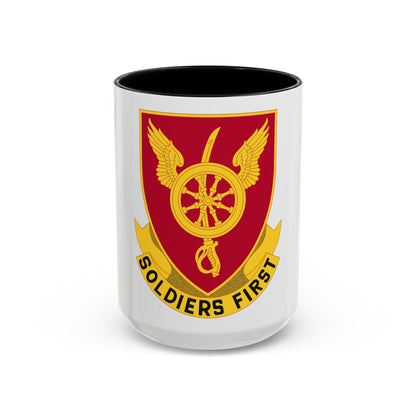 79 Ordnance Battalion Obsolete Insignia (U.S. Army) Accent Coffee Mug