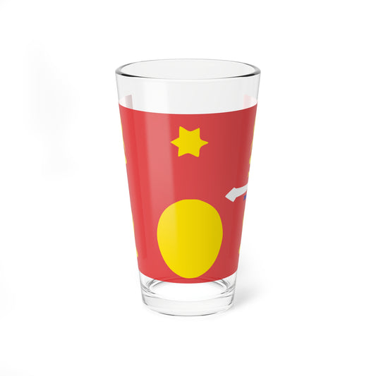 Hmong flag (China) Pint Glass 16oz