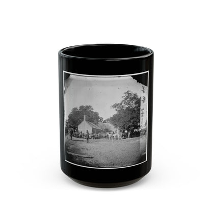 Charles City Court House, Va. Rear View Of The Courthouse (U.S. Civil War) Black Coffee Mug