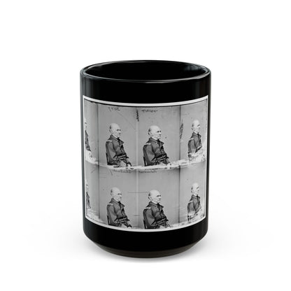 Adml. Shubrick, U.S.N. (U.S. Civil War) Black Coffee Mug