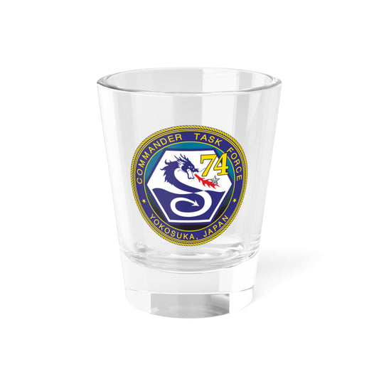 CTF 74 Yokosuka Japan Combined Task Force (U.S. Navy) Shot Glass 1.5oz