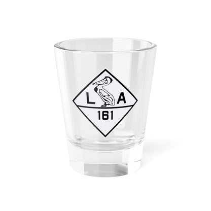 Louisiana 161 1924 (Louisiana) (Road Sign) Shot Glass 1.5oz