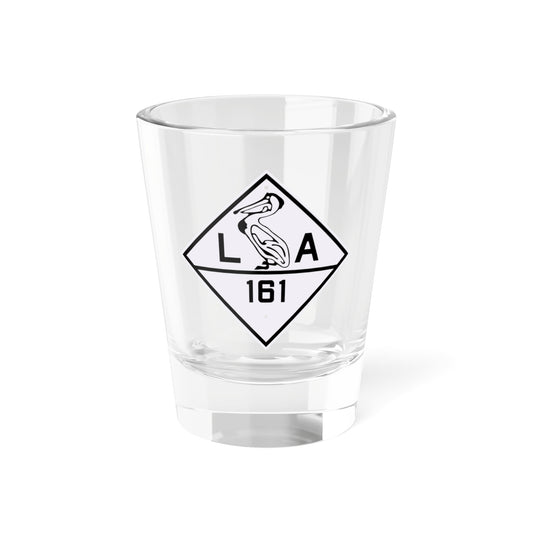 Louisiana 161 1924 (Louisiana) (Road Sign) Shot Glass 1.5oz