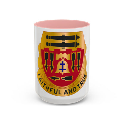 5th Artillery Regiment (U.S. Army) Accent Coffee Mug