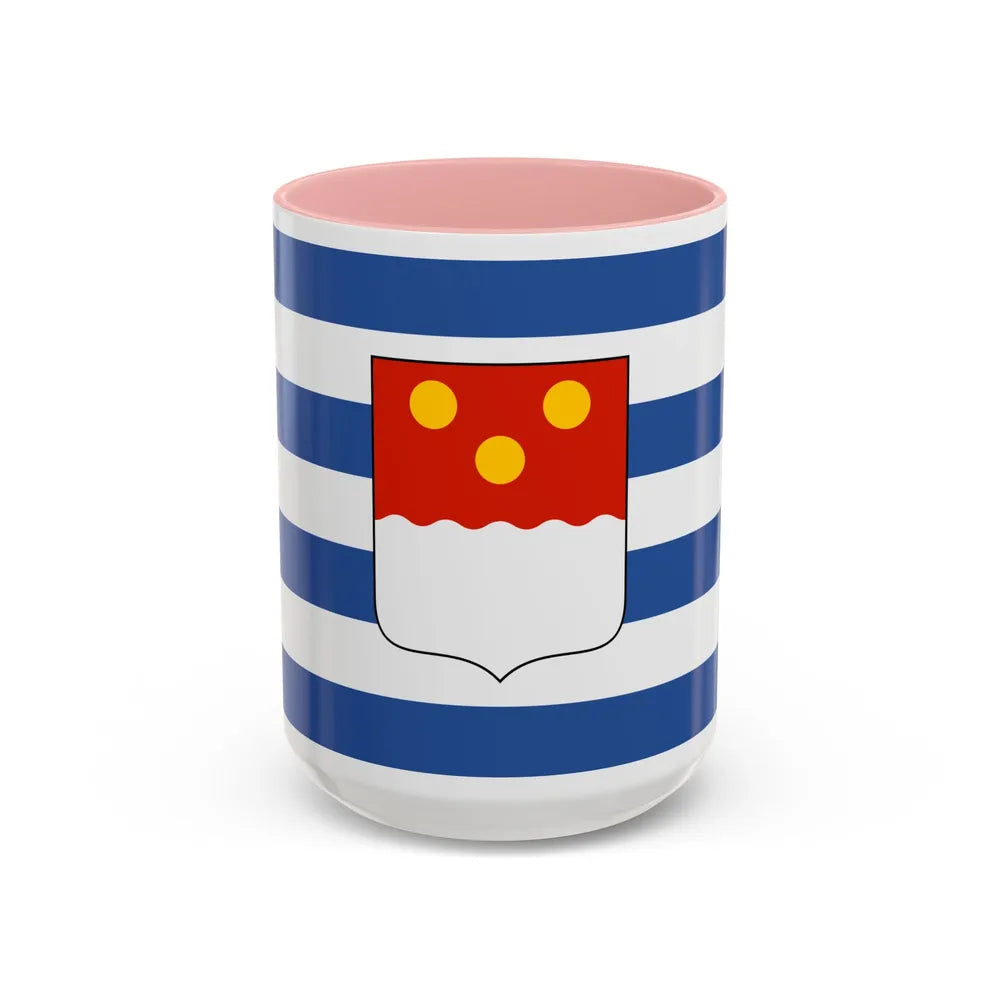 Flag of Batumi Georgia - Accent Coffee Mug-15oz-Pink-Go Mug Yourself