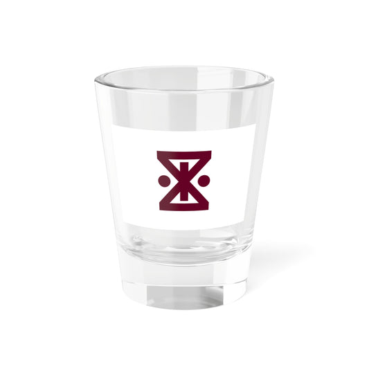Flag of Amagasaki Hyogo (Japan) Shot Glass 1.5oz