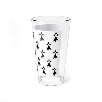 Brest flag (France) Pint Glass 16oz