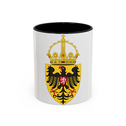 Coat of arms of Charles IV, Holy Roman Emperor - Accent Coffee Mug