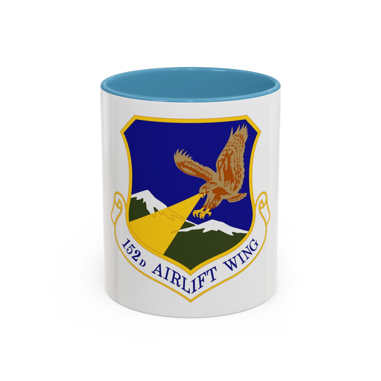 152d Airlift Wing (U.S. Air Force) Accent Coffee Mug