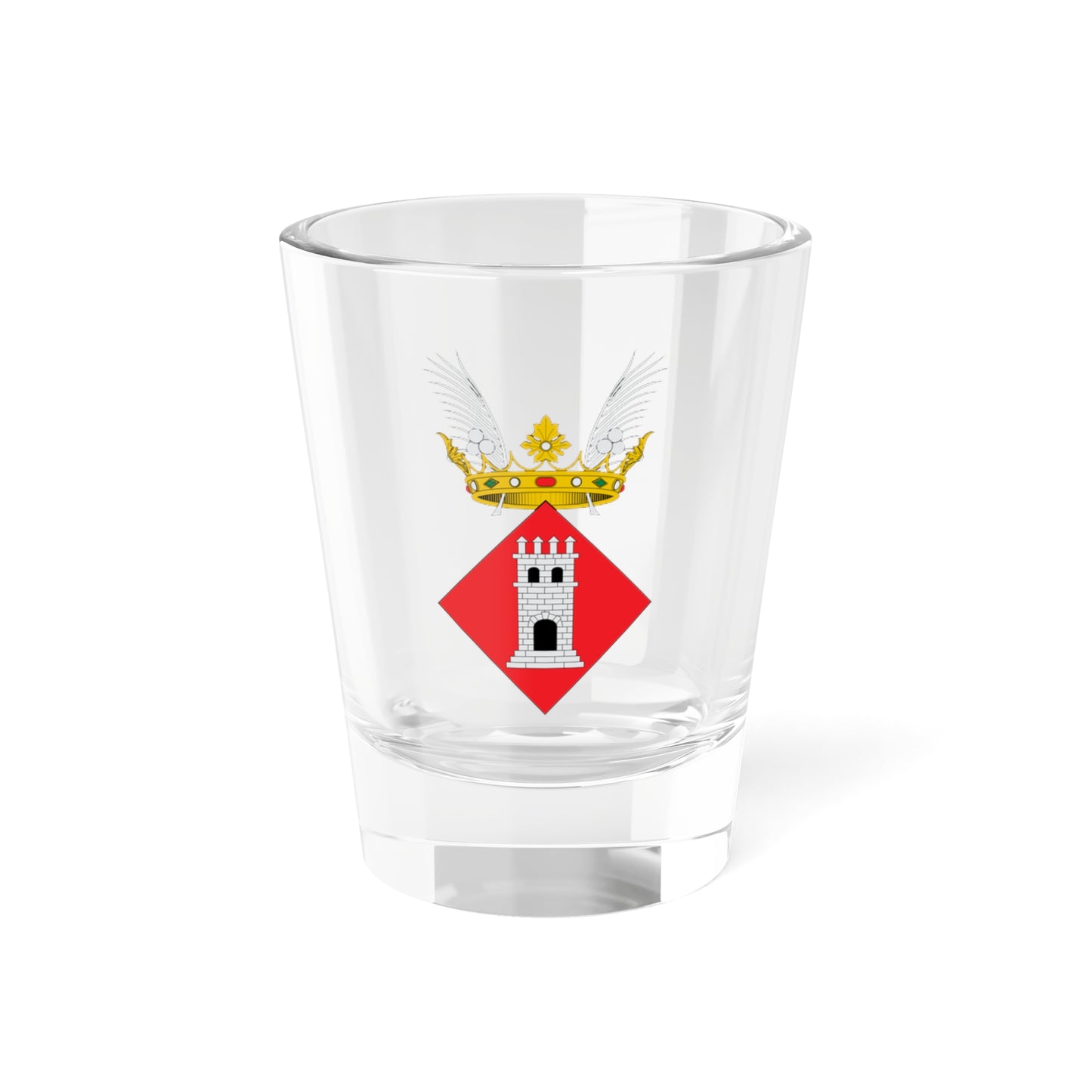 Escudo de Tortosa (Spain) (Coat of Arms) Shot Glass 1.5oz