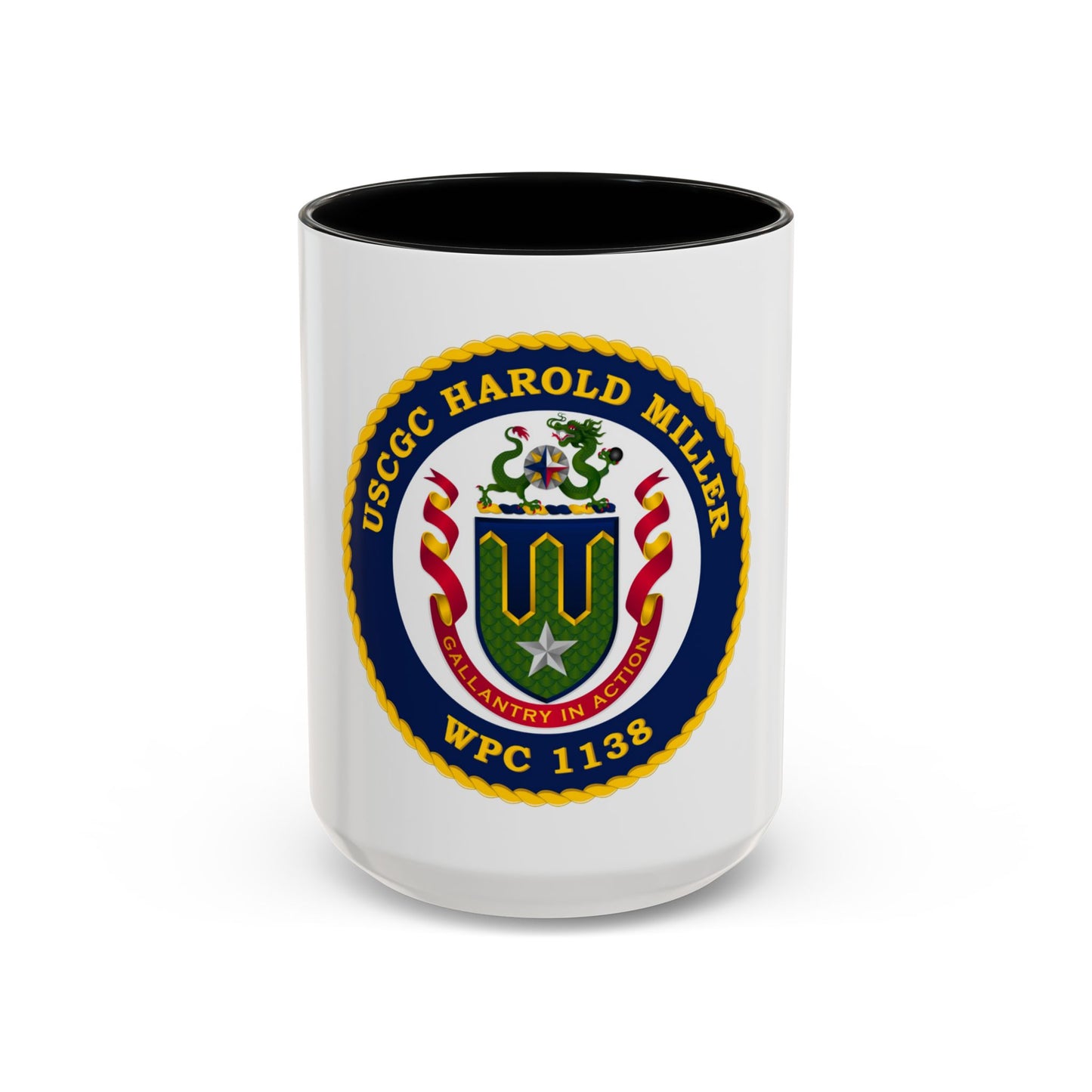 USCGC Harold Miller WPC 1138 (U.S. Coast Guard) Accent Coffee Mug