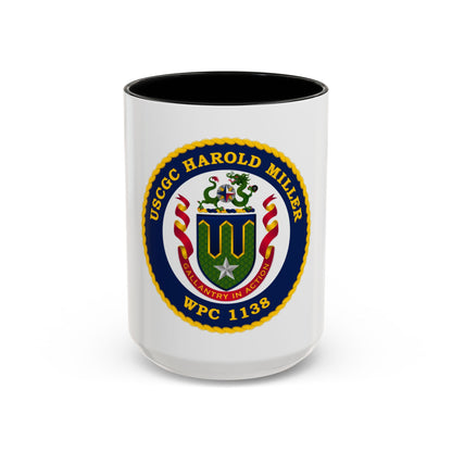 USCGC Harold Miller WPC 1138 (U.S. Coast Guard) Accent Coffee Mug