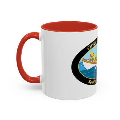 USCG Office of Boat Forces (U.S. Coast Guard) Accent Coffee Mug