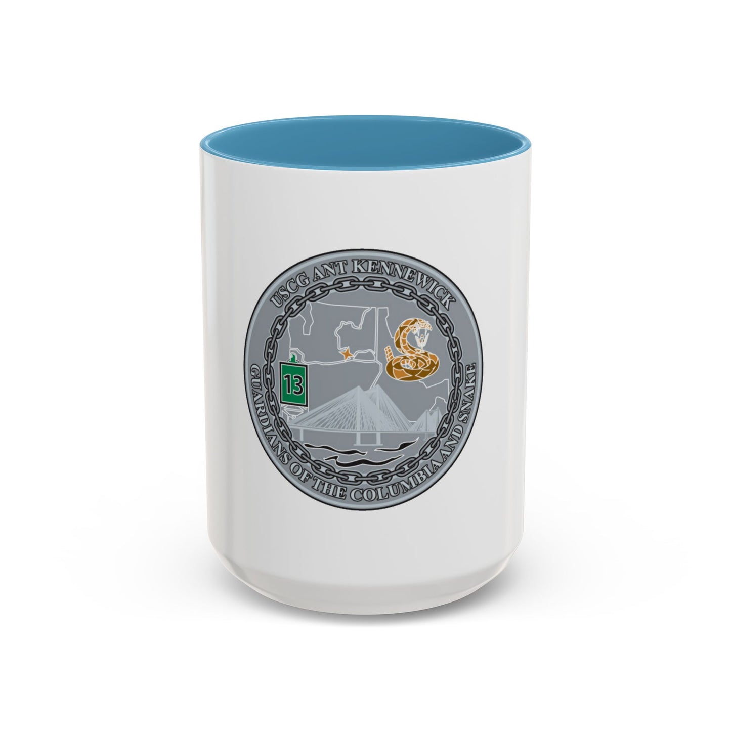 USCG ANT Kennewick (U.S. Coast Guard) Accent Coffee Mug