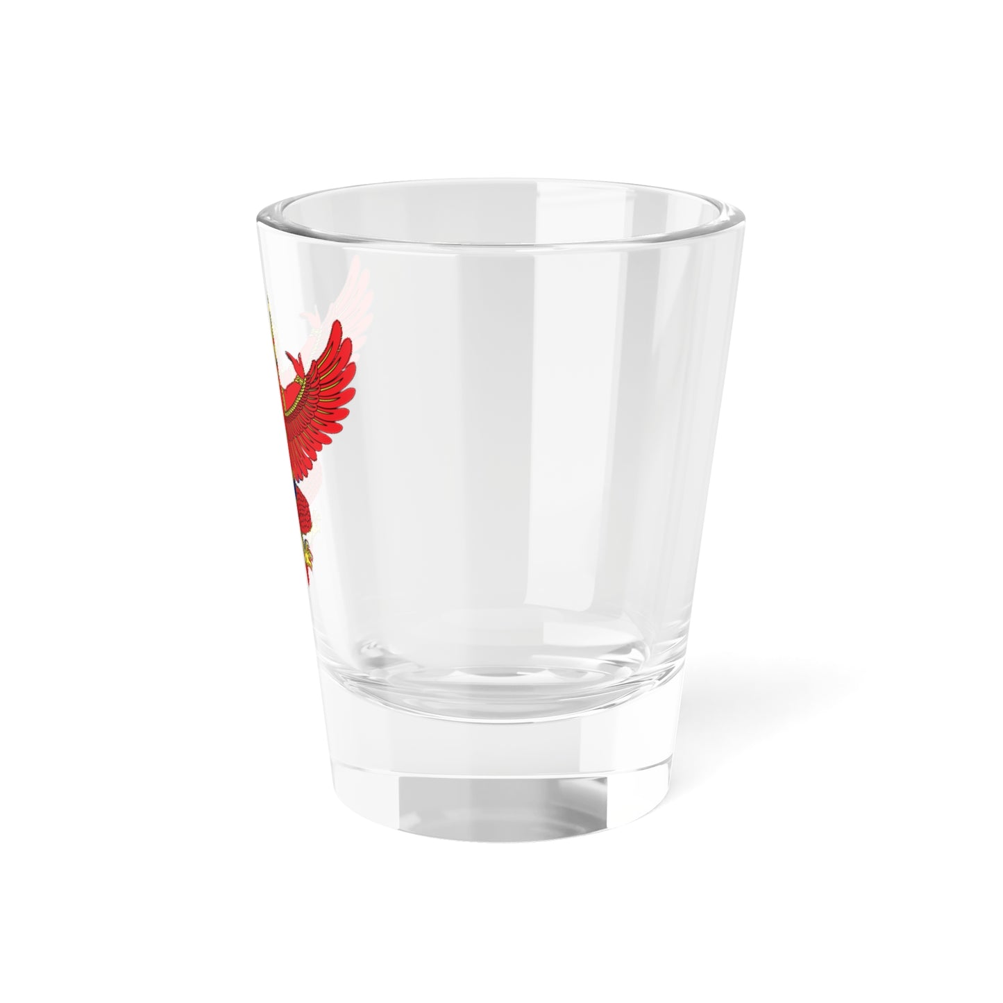 Garuda Emblem of Thailand Broad wings (Thailand) (Coat of Arms) Shot Glass 1.5oz