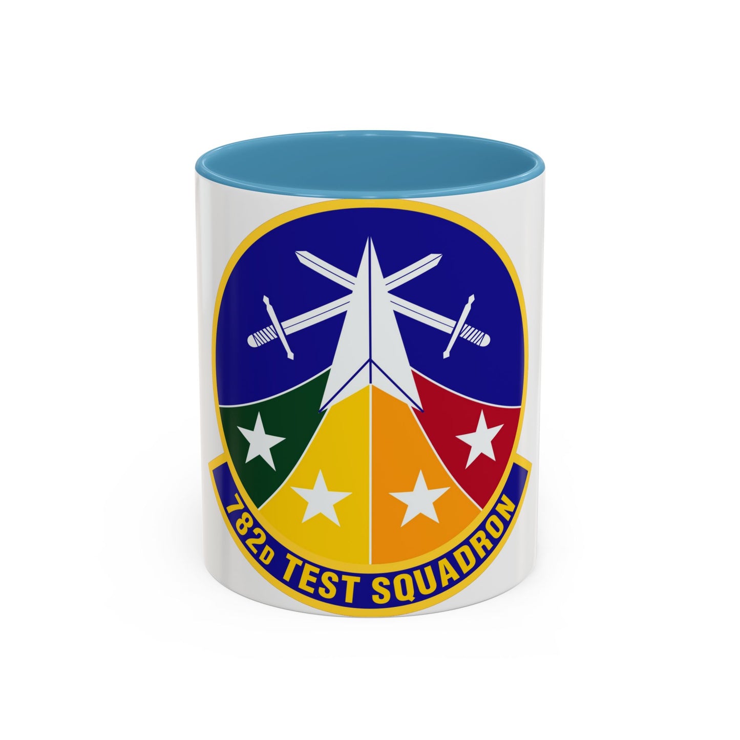 782d Test Squadron (U.S. Air Force) Accent Coffee Mug