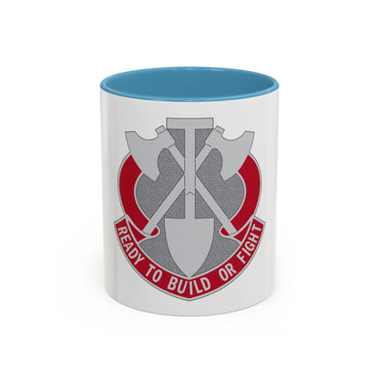 348 Engineer Group (U.S. Army) Accent Coffee Mug