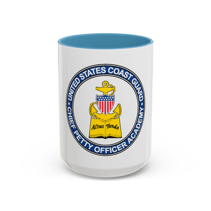 CPO Academy (U.S. Coast Guard) Accent Coffee Mug