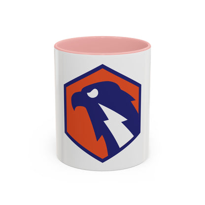 6 Signal Command (U.S. Army) Accent Coffee Mug