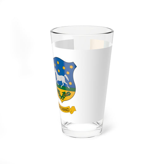 Flag of Dalmand (Hungary) Pint Glass 16oz