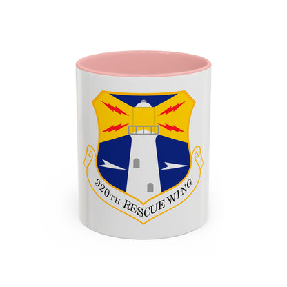 920th Rescue Wing (U.S. Air Force) Accent Coffee Mug