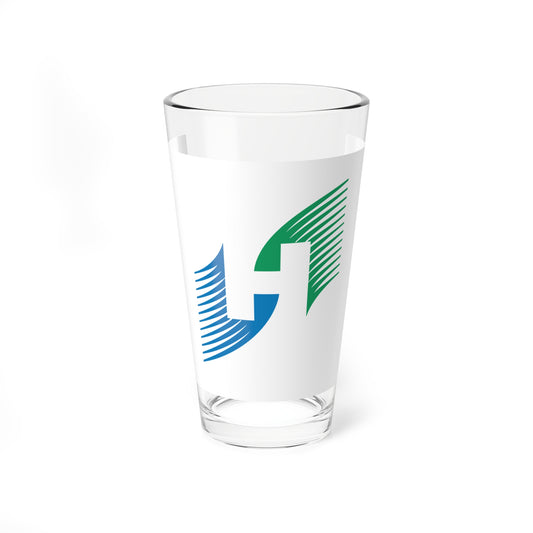 Flag of Hitachinaka Ibaraki (Japan) Pint Glass 16oz