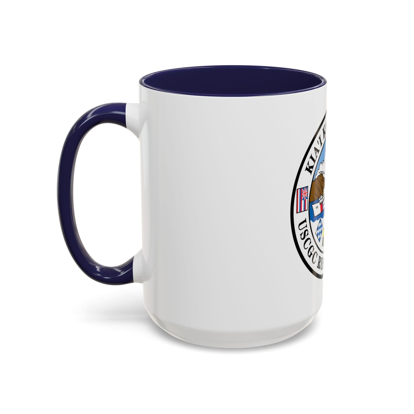 USCGC RUSH WHEC 723 (U.S. Coast Guard) Accent Coffee Mug