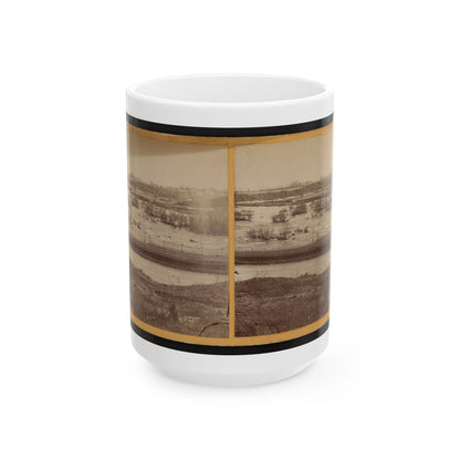 Belle Island, James River (U.S. Civil War) White Coffee Mug