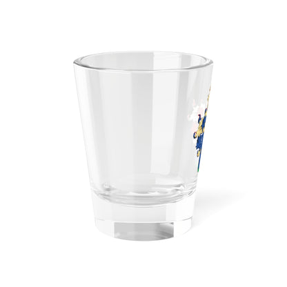 Coa Hungary Family Nagy Felső-Eőr (Hungary) (Coat of Arms) Shot Glass 1.5oz