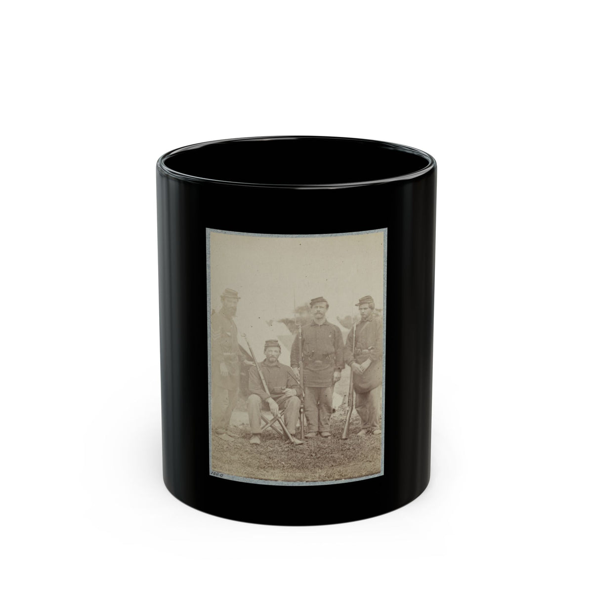 2d Rhode Island Infantry 032 (U.S. Civil War) Black Coffee Mug