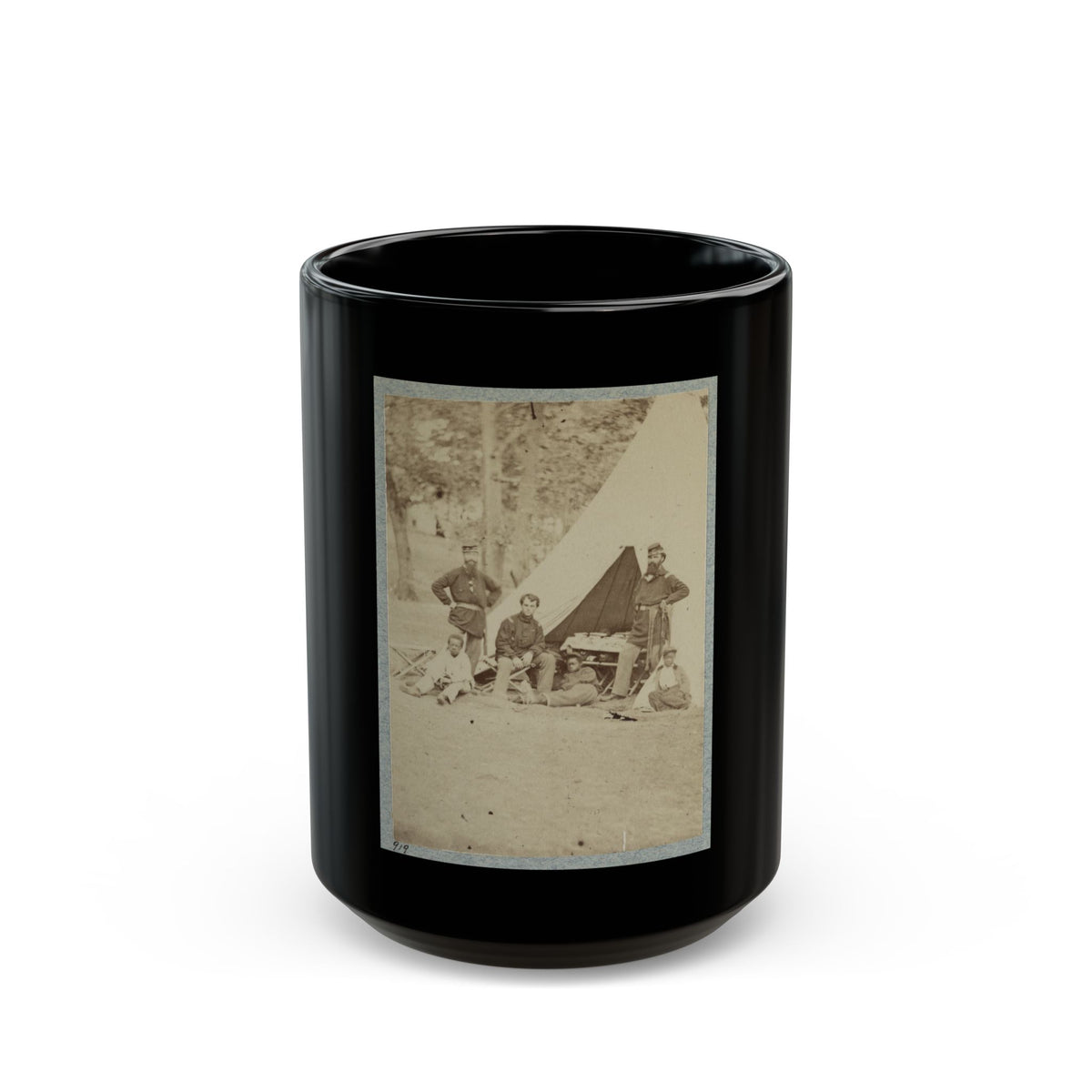 2d Rhode Island Infantry 025 (U.S. Civil War) Black Coffee Mug
