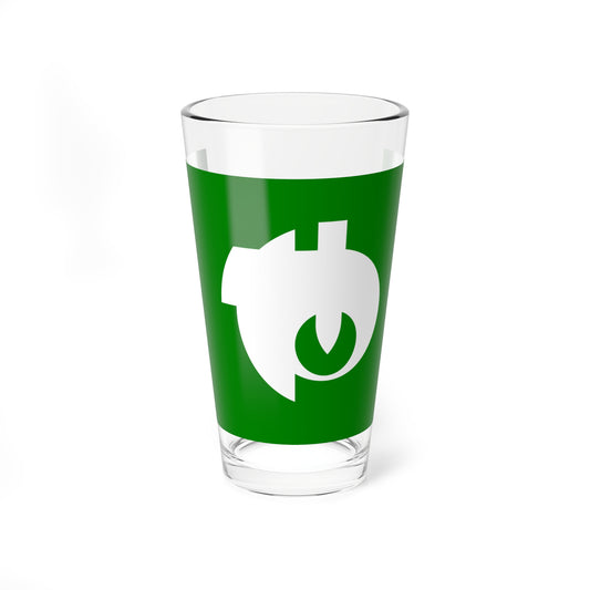 Flag of Yamatsuri Fukushima (Japan) Pint Glass 16oz